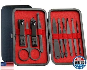 Pedicure Manicure Kit 18 in 1 Manicure Set Professional Sharp Nail Clippers T - Picture 1 of 5