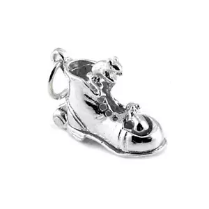 STERLINGSILBER ÖFFNENDE MÄUSE IM STIEFEL CHARM - Bild 1 von 3