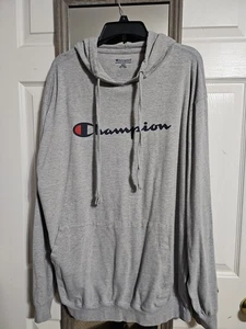 Herren Champion leichtes Langarm Hoodie Shirt / XLT  - Bild 1 von 19
