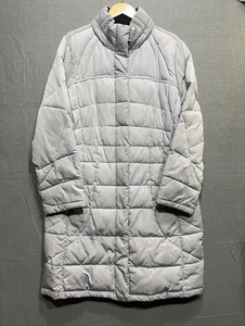 Abrigo largo acolchado gris para mujer Calvin Klein gris talla grande (sin capucha) - Imagen 1 de 13