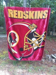 Washington Redskins Fleece Blanket/Throw - Picture 1 of 11