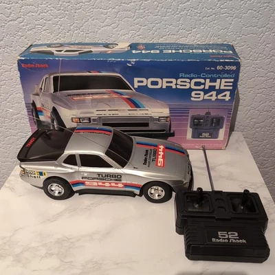 Porsche 944 Radio Shack Radio Controlled Car Boxed UNTESTED Vintage 1980s Tandy - Image 1 of 4