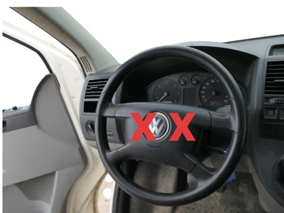 VW T5 Multivan Lenkrad (für Fahrzeuge mit Airbag) 7H0419091D 1QB - Bild 1 von 4