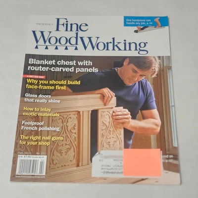Taunton's Fine Woodworking Magazine Feb. 2011 No. 217 Blanket Chest - Image 1 of 4