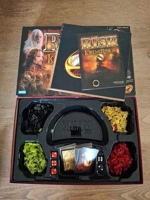 2002 Risk Lord Of The Rings Middle Earth Board Game Parker Bros 100% Complete - Image 1 of 4