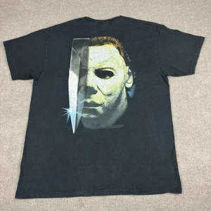 Vintage Michael Myers Halloween Promo Shirt 90s Horror Movie Night He Came Home - Bild 1 von 20