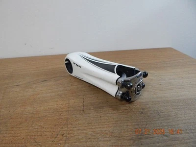 Bontrager XXX Lite Carbon Fiber Stem White 110 mm 1 1/8 Threadless Race - Image 1 of 3