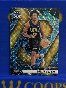2024-25 Mosaic #166 Collin Sexton GENESIS Mosaic SP Utah Jazz - Foto 1 di 2