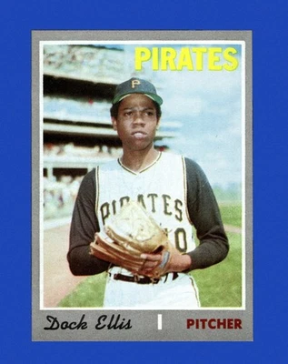 1970 Topps Set-Break #551 Dock Ellis NR-MINT *GMCARDS* - Image 1 of 2