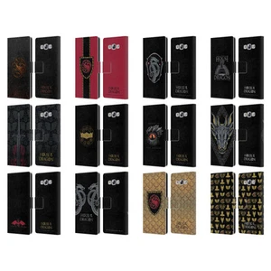 HOUSE OF THE DRAGON: TELEVISION SERIES GRAPHICS LEATHER BOOK CASE FOR SAMSUNG 3 - Picture 1 of 18