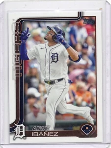 2025 Topps Series 2 - Andy Ibanez #442 Detroit Tigers - Picture 1 of 2