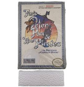 Fox&rsquo;s Peter Pan and The Pirates - Box Only - Nintendo Nes &ndash; Shrink- (No Game)