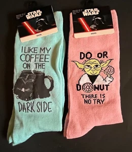 NUOVO! CALZINI DISNEY STAR WARS ~ SCARPA TAGLIA 6 1/2~12 ~ SCEGLI 1 o TUTTI~1+ SPEDIZIONE - Foto 1 di 8