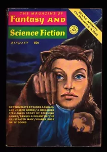 The Magazine of Fantasy and Science Fiction, August, 1969- Ronald Walotsky Cover - Foto 1 di 3