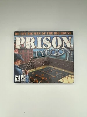 Vintage Prison Tycoon PC CD-ROM 2005 Windows Simulation Computer Game - Image 1 of 2