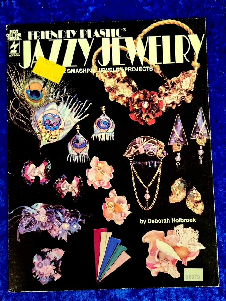 Joyería de jazz de plástico amigable - Libro de instrucciones de pendientes y alfileres Foto 1 de 1
