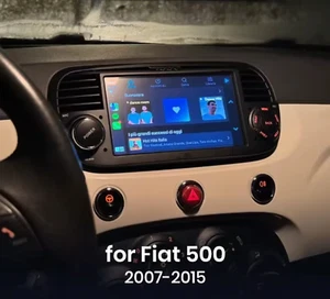 Autoradio Android 11 FIAT 500 500C 595 Abarth 2007-2015. 1 GB RAM. 16GB ROM - Foto 1 di 5