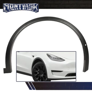 Fit For 16-21 Tesla Model X Front Right Side Wheel Molding Fender Flare Black - Picture 1 of 9