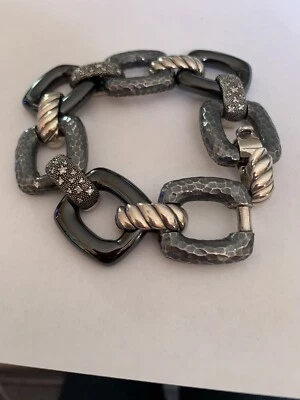 Brazalete de diamantes David Yurman Midnight Melange Foto 1 de 4