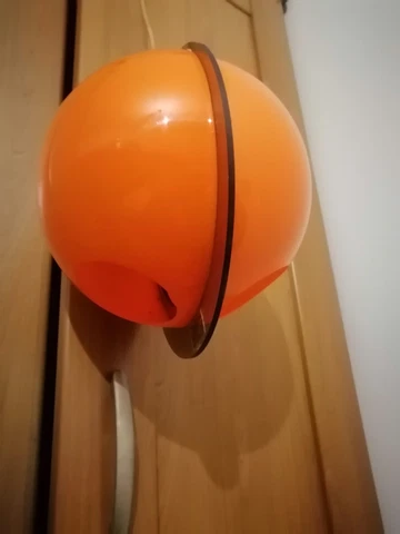 Vintage space saturn orange chandeliers (plastic) Cover