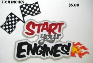 STARTEN SIE IHREN MOTORTITEL Junge Mädchen spielen Sammelalbum vorgefertigtes Papier Piecing von Rhonda - Bild 1 von 1