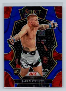 2023 Select UFC #114 Jake Matthews (RC) -Red and Blue 046/199-Welterweight - Picture 1 of 2