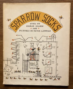 Sparrow Socks by George Selden & Peter Lippman 1965 First Edition w/ Dust Jacket - Picture 1 of 24