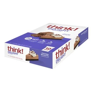 think Delight Keto Protein Bars Healthy Low Carb Gluten Free Snack - Chocolat... - Picture 1 of 9