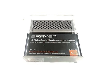 Braven Model 600 HD Wireless Bluetooth Speaker/ Speakerphone/ Phone Charger   - Image 1 of 4