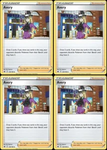Avery - 130/198 Chilling Reign Playset Trainer Pokémon Card 4x - Picture 1 of 1