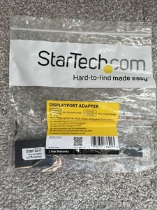 New StarTech Mini DisplayPort to VGA Adapter converter MDP2VGAW - Afbeelding 1 van 2
