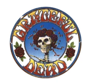 Grateful Dead Official Skull and Roses Sticker G017S - Picture 1 of 1
