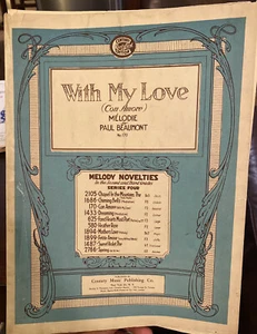 With My Love Noten - Paul Beaumont Nr.170 - Bild 1 von 2