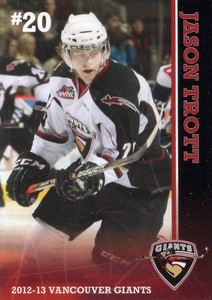 2012/13 Vancouver Giants - JASON TROTT