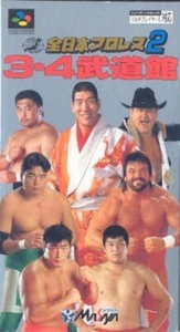Japan Computer System All Japan Pro Wrestling 2 3・4 Martial Arts SHVC-JP - Picture 1 of 1