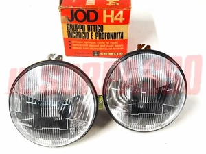 GRUPPI OTTICI FANALI FARI CARELLO H4 FIAT 128 BERLINA DA APRILE 71 + RALLY - Picture 1 of 3