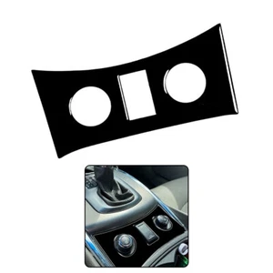 ABS Black Trim Stickers Underneath gearbox console For Infiniti G37 Sedan 10-13  - Picture 1 of 10