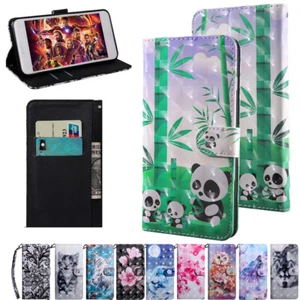 Leather Protective Cover Flip Wallet Case For Xiaomi Redmi Note 9 8 7 6 5 4 Pro - Picture 1 of 22