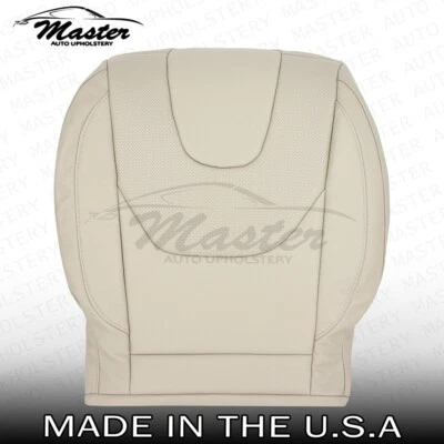 Capa de assento de vinil bronzeada inferior para driver Ford Fusion titânio 2015 - 2017, perfeita - Imagem 1 de 4