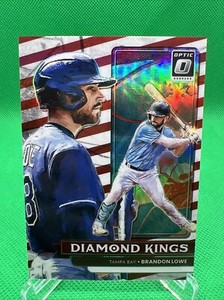 2022 Panini Donruss Optic Diamond Kings Freedom Prizm /46 Brandon Lowe #1 📈🔥