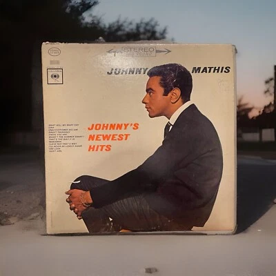 Johnny Mathis Johnny's Newest Hits Vinyl Record LP Columbia ‎– CS 8816 Classic  - Image 1 of 4