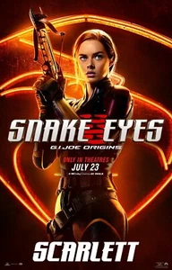 Snake Eyes GI Joe Origins movie poster - Scarlett - 11 x 17 - Picture 1 of 1