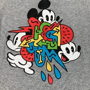 Disney Mickey Mouse Kinder Unisex kurzärmeliger Rundhalsausschnitt Grafikdruck T-Shirt Größe S - Bild 1 von 5
