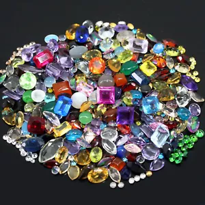 Certified Natural Diamond Ruby Tourmaline Tanzanite Topaz Kyanite 56 Pc Lot q423 - Picture 1 of 3