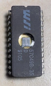 Wafer Scale 57C49B-35 57C49 64K High Speed CMOS EPROM - UV Eraseable - Picture 1 of 1