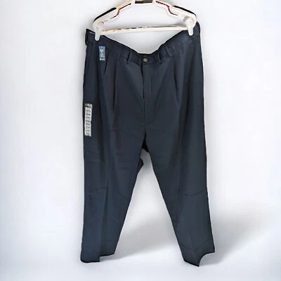 Haggar Men's Classic Fit Hidden Expandable Waist Pants Size 48W X 36L - Image 1 of 3