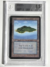 Island V2 ALPHA BGS 8.5 Beckett NM MT+ MTG Magic