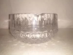 Aschenbecher aus Bleikristall mit Schliffdekor, um 1960 - Bild 1 von 6