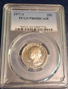 1997-S Washington Quarter PR69DCAM Silver PCGS - Picture 1 of 4