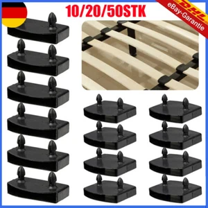 10/20/50STK Bett Kappen Reparatur Lattenrost Mittel/ End kappen Ersatz Halter - Bild 1 von 23